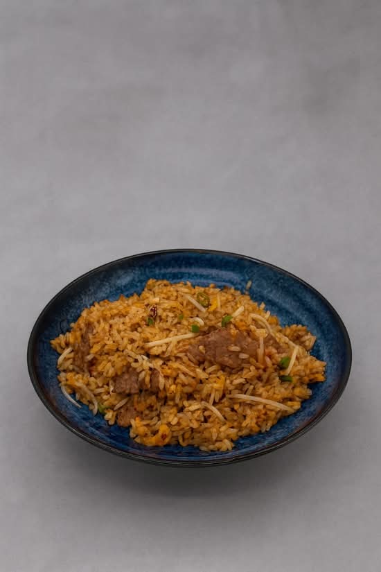Spicy Beef Fried Rice (香辣牛肉炒飯)